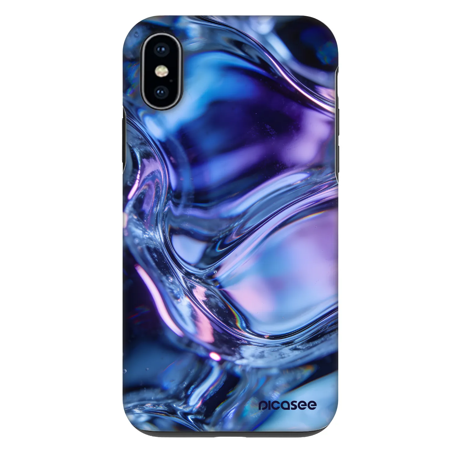 Picasee Fashion Case για Apple iPhone X/XS - Iris liquid
