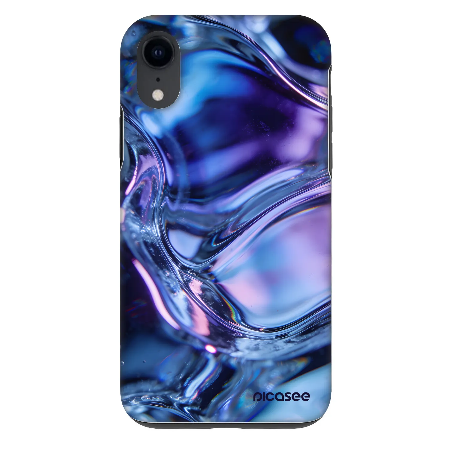 Picasee Fashion Case για Apple iPhone XR - Iris liquid