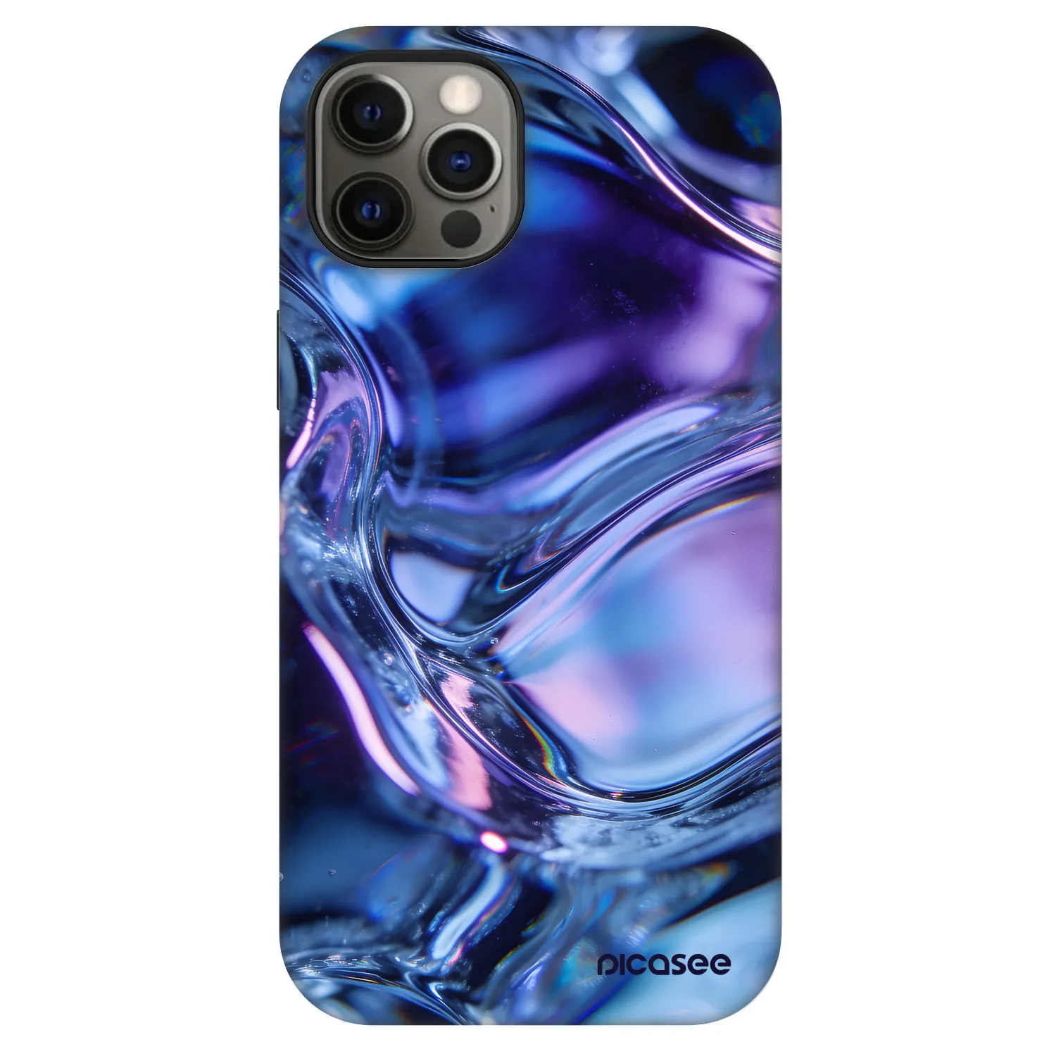 Picasee Fashion Case MagSafe για Apple iPhone 12 - Iris liquid
