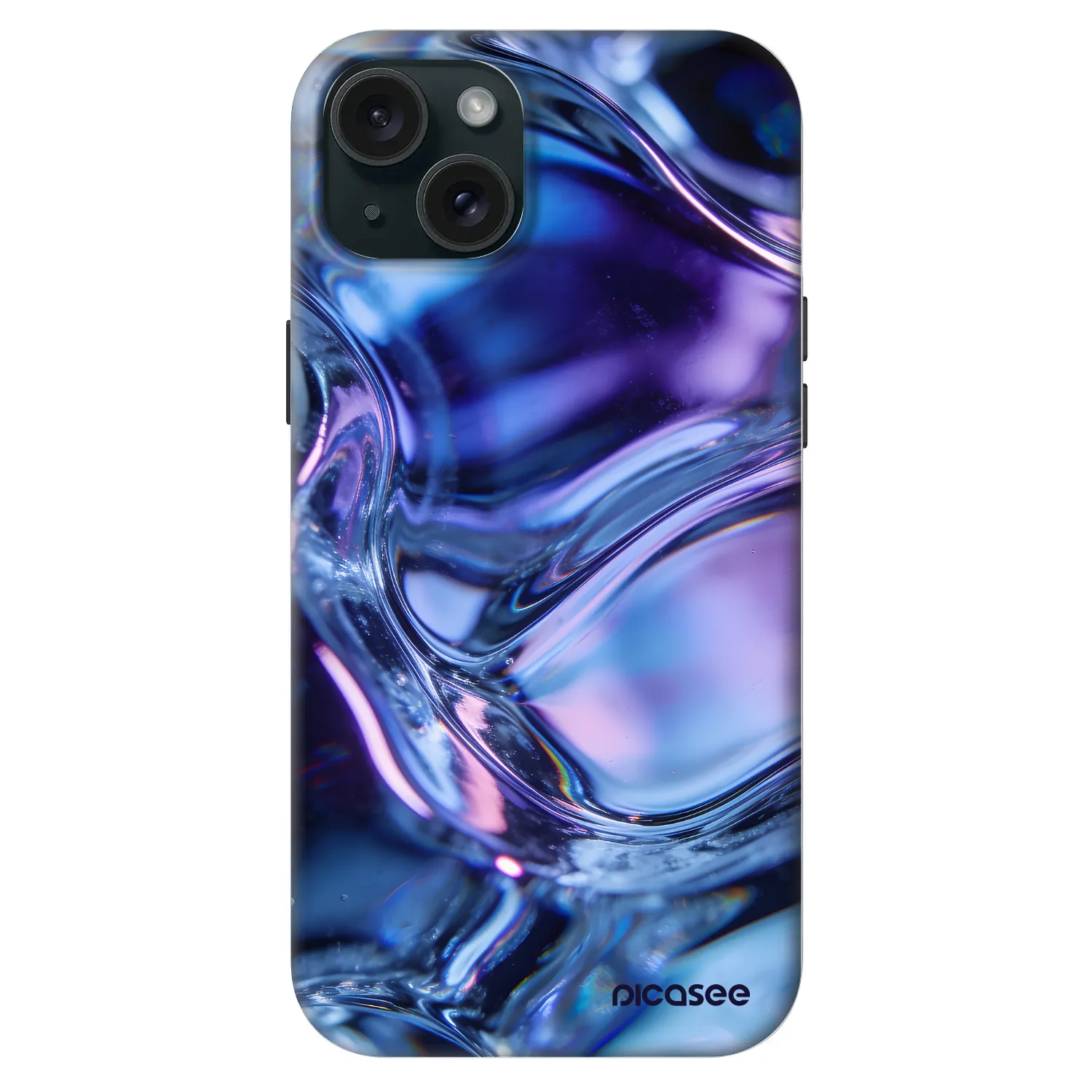 Picasee Fashion Case MagSafe για Apple iPhone 15 Plus - Iris liquid