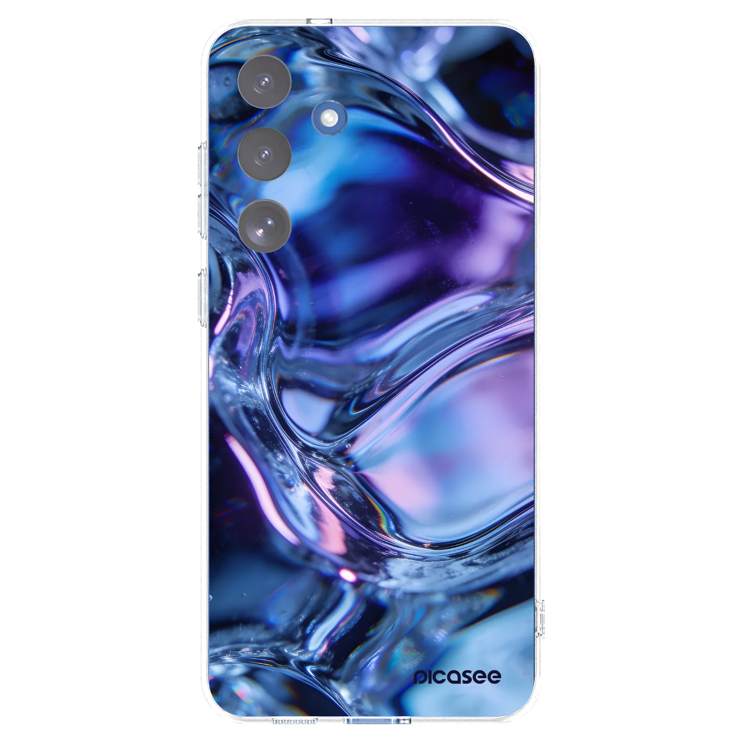 Picasee διαφανής θήκη σιλικόνης Samsung Galaxy S25 FE 5G - Iris liquid