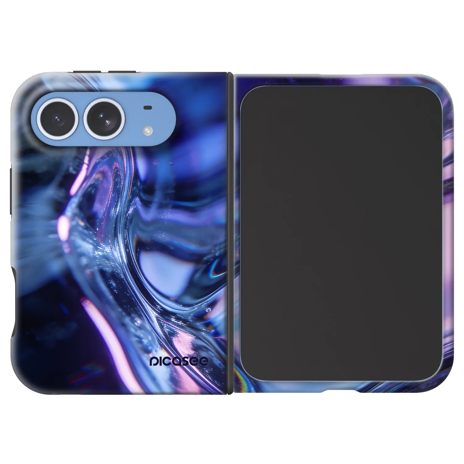 Picasee Fashion Case MagSafe για Apple iPhone Duo - Iris liquid