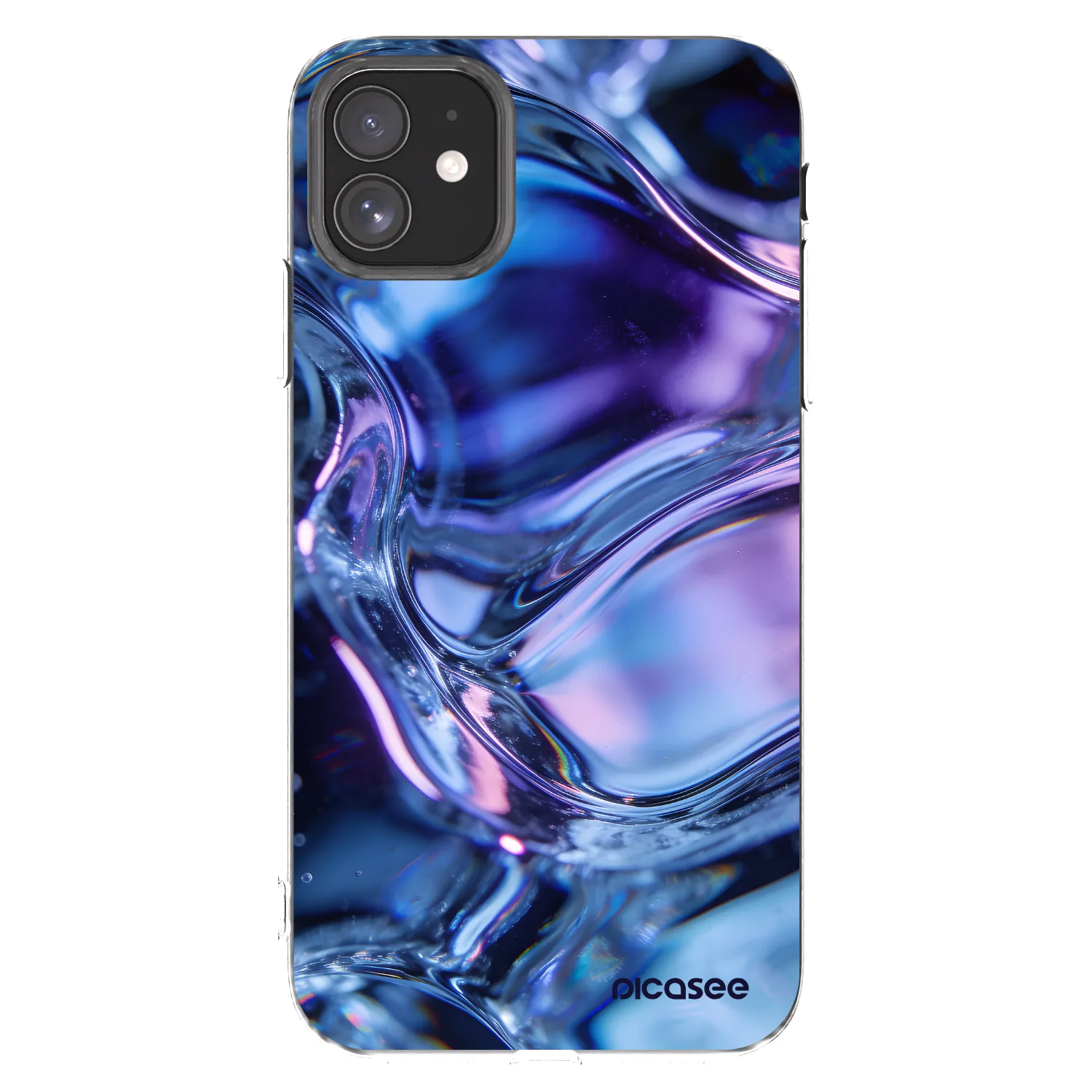 Picasee διαφανής θήκη σιλικόνης Apple iPhone 11 - Iris liquid