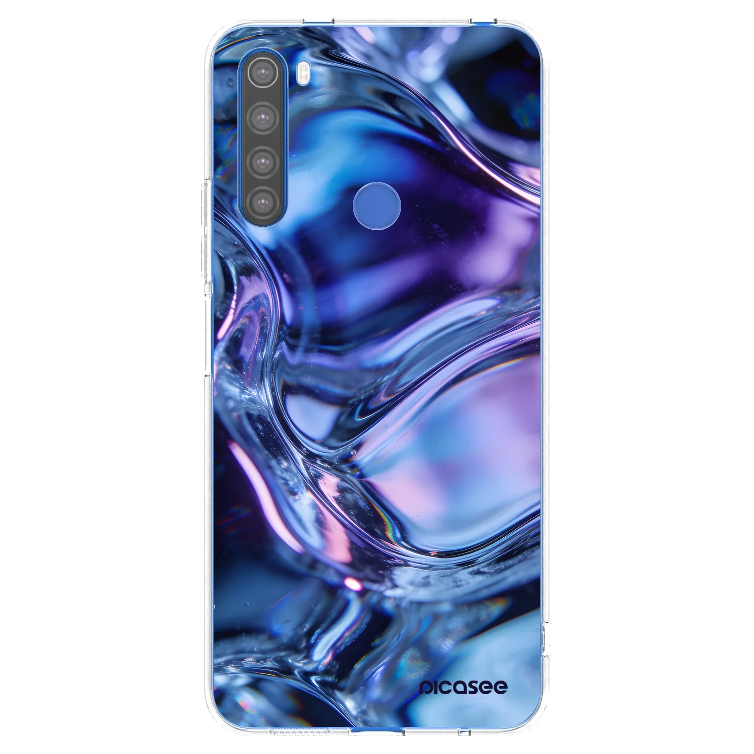 Picasee διαφανής θήκη σιλικόνης Xiaomi Redmi Note 8T - Iris liquid