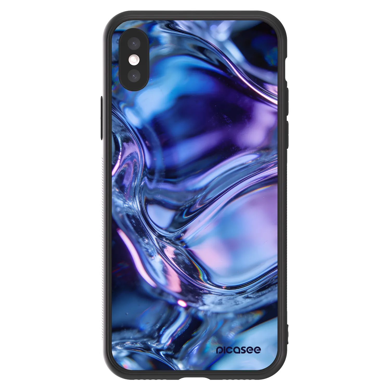 Picasee ULTIMATE CASE για Apple iPhone X/XS - Iris liquid
