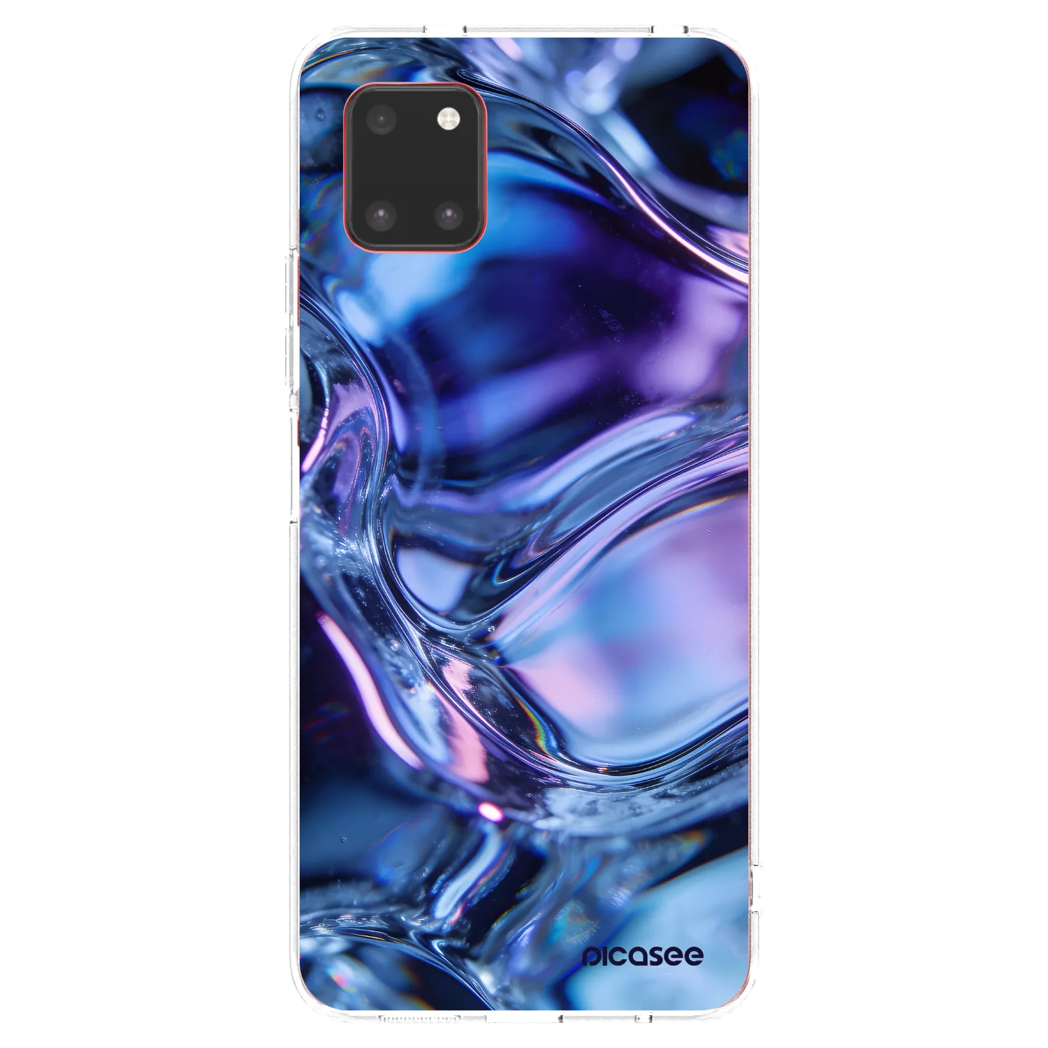Picasee διαφανής θήκη σιλικόνης Samsung Galaxy Note 10 Lite N770F - Iris liquid