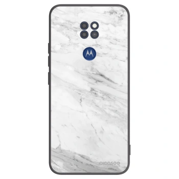 Θήκη για Motorola Moto G9 Play - White marble