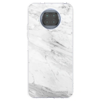Picasee διαφανής θήκη σιλικόνης Xiaomi Mi 10T Lite - White marble