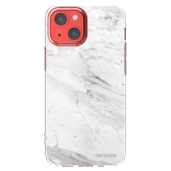 Picasee διαφανής θήκη σιλικόνης Apple iPhone 13 mini - White marble