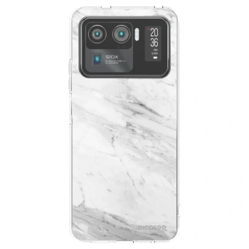 Picasee διαφανής θήκη σιλικόνης Xiaomi Mi 11 Ultra - White marble