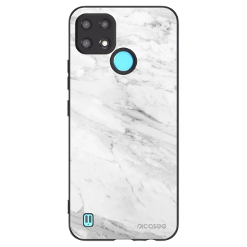 Θήκη για Realme C21 - White marble