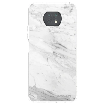 Picasee διαφανής θήκη σιλικόνης Xiaomi Redmi Note 9T - White marble