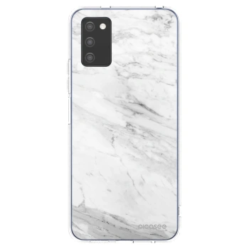 Θήκη για Samsung Galaxy A03s A037G - White marble