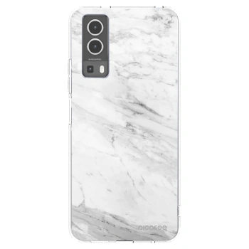 Picasee διαφανής θήκη σιλικόνης Vivo Y72 5G - White marble