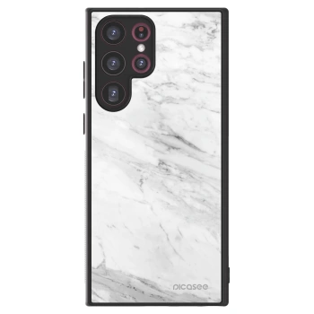 Picasee ULTIMATE CASE για Samsung Galaxy S22 Ultra 5G - White marble