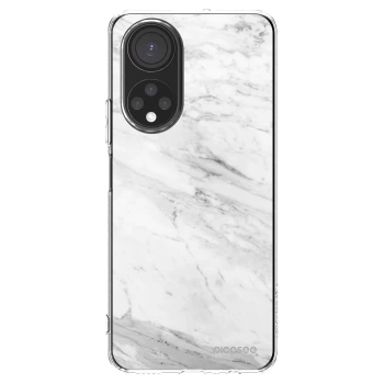 Picasee διαφανής θήκη σιλικόνης Honor X7 - White marble
