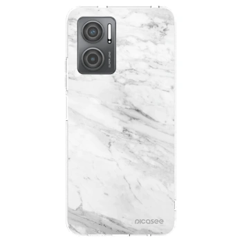 Picasee διαφανής θήκη σιλικόνης Xiaomi Redmi 10 5G - White marble