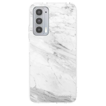 Θήκη για Motorola Edge 20 - White marble