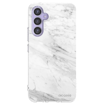 Picasee διαφανής θήκη σιλικόνης Samsung Galaxy A54 5G A546B - White marble