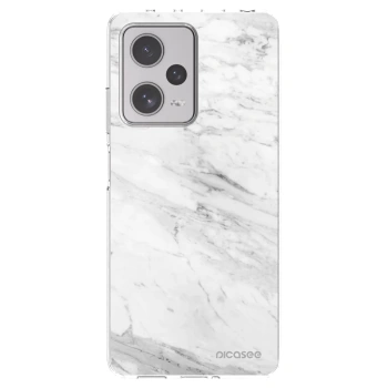 Picasee διαφανής θήκη σιλικόνης Xiaomi Redmi Note 12 Pro+ 5G - White marble