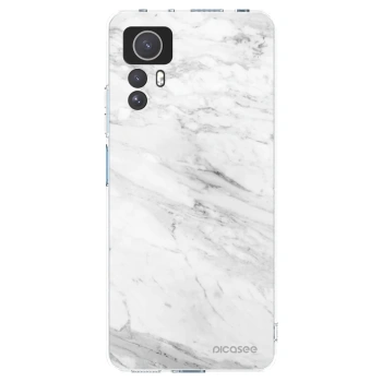 Picasee διαφανής θήκη σιλικόνης Xiaomi Redmi Note 12S - White marble