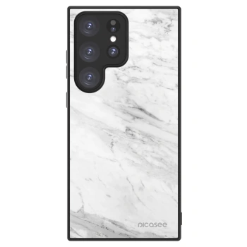 Picasee ULTIMATE CASE PowerShare για Samsung Galaxy S23 Ultra 5G - White marble