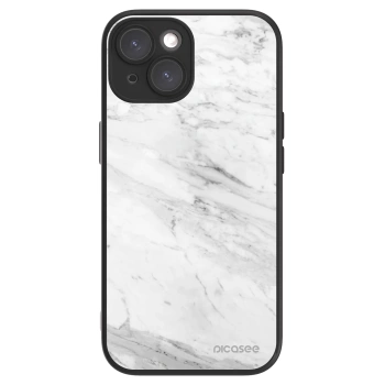 Picasee ULTIMATE CASE MagSafe pro Apple iPhone 15 - White marble