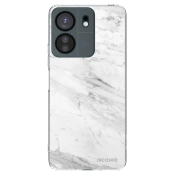 Picasee διαφανής θήκη σιλικόνης Xiaomi Redmi 13C 4G - White marble