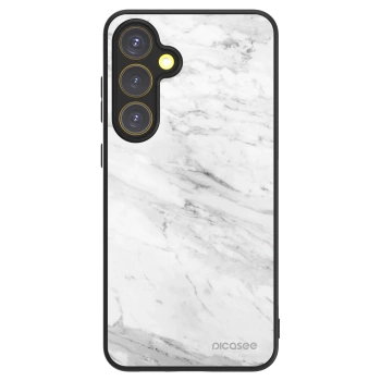 Picasee ULTIMATE CASE για Samsung Galaxy S24 FE S721B - White marble