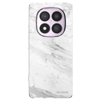 Picasee διαφανής θήκη σιλικόνης Xiaomi Redmi Note 14 Pro 5G - White marble