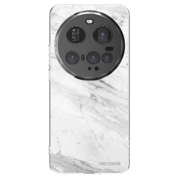 Picasee διαφανής θήκη σιλικόνης Xiaomi 15 Ultra - White marble