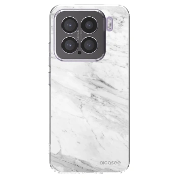 Picasee διαφανής θήκη σιλικόνης Xiaomi 15 - White marble