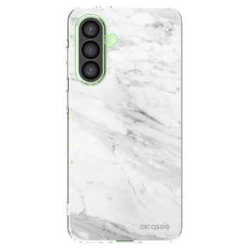 Picasee διαφανής θήκη σιλικόνης Samsung Galaxy A26 5G A266B - White marble