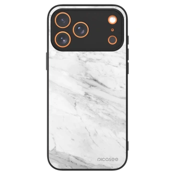 Picasee ULTIMATE CASE MagSafe pro Apple iPhone 17 Pro Max - White marble