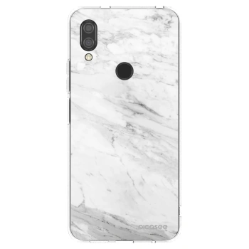 Picasee διαφανής θήκη σιλικόνης Xiaomi Redmi 7 - White marble
