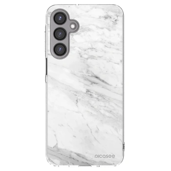 Picasee διαφανής θήκη σιλικόνης Samsung Galaxy A16 4G - White marble