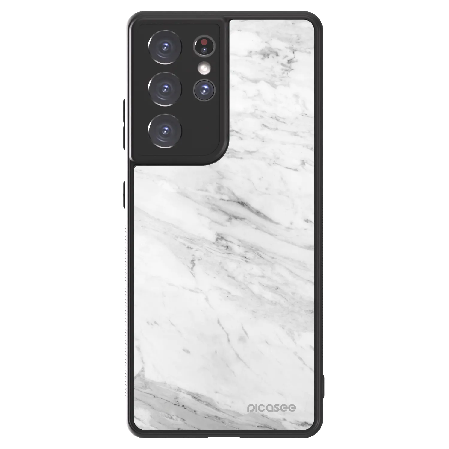 Picasee ULTIMATE CASE για Samsung Galaxy S21 Ultra 5G G998B - White marble