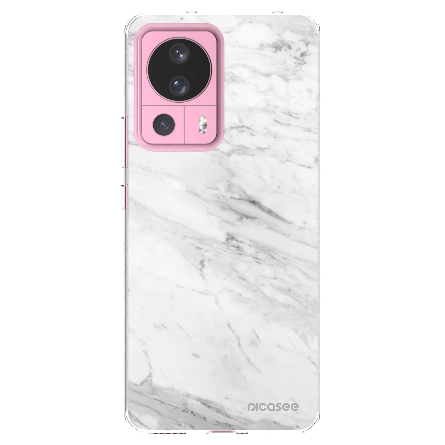 Picasee διαφανής θήκη σιλικόνης Xiaomi 13 Lite - White marble