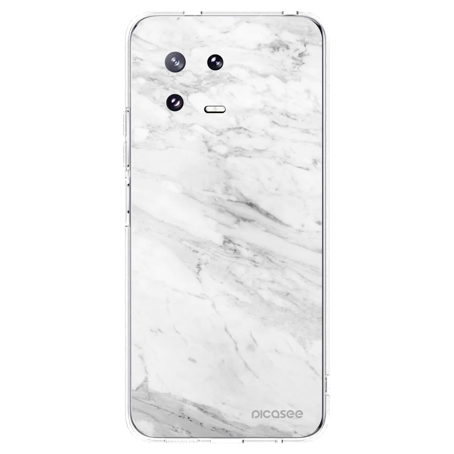 Picasee διαφανής θήκη σιλικόνης Xiaomi 13 Pro - White marble