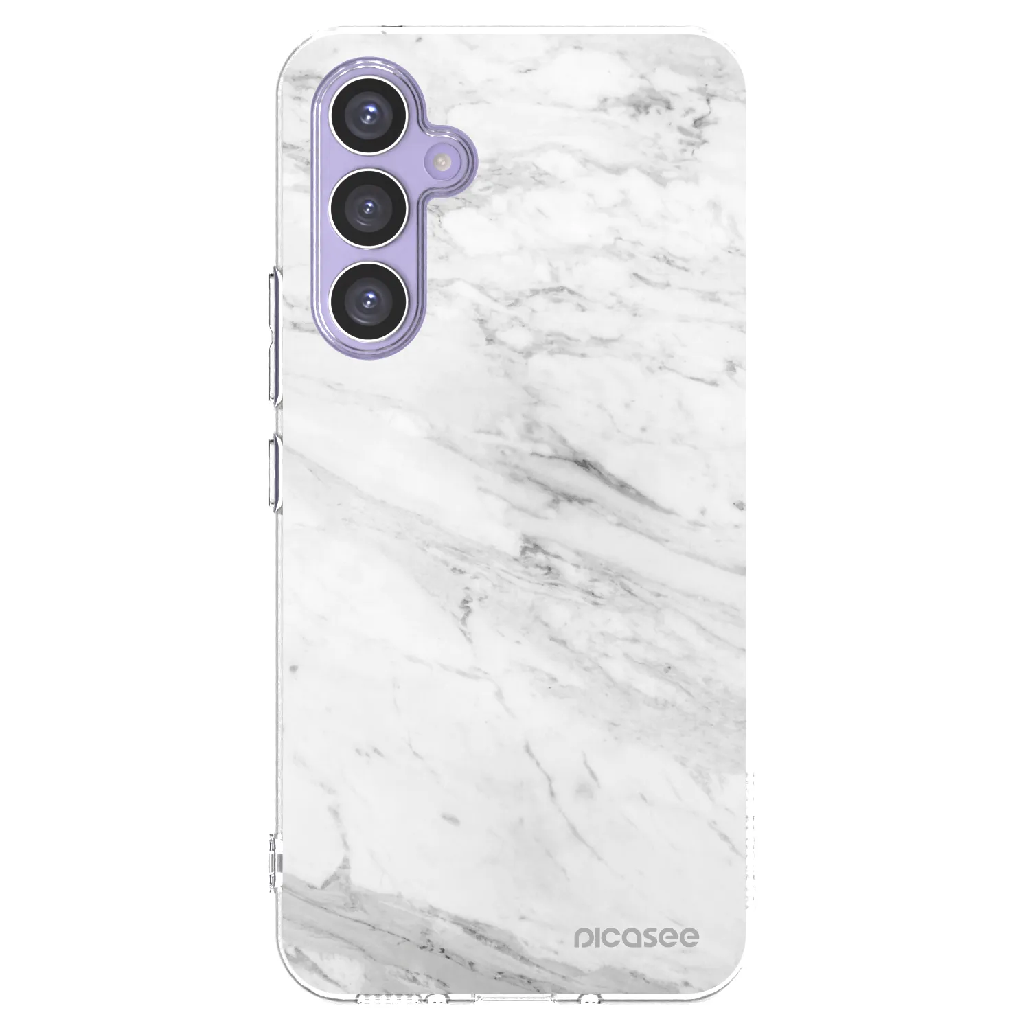 Picasee διαφανής θήκη σιλικόνης Samsung Galaxy A54 5G A546B - White marble
