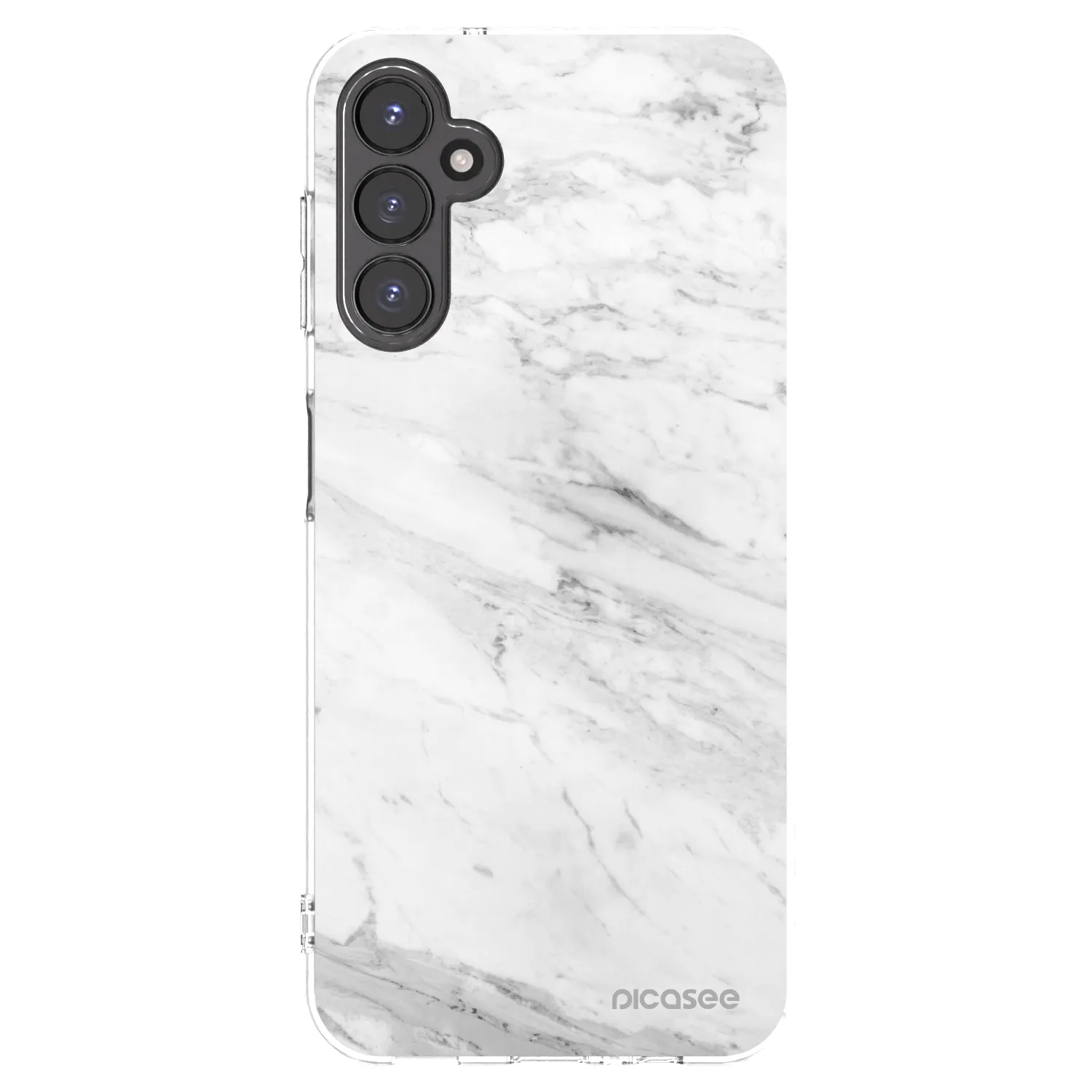 Picasee διαφανής θήκη σιλικόνης Samsung Galaxy A14 5G A146P - White marble