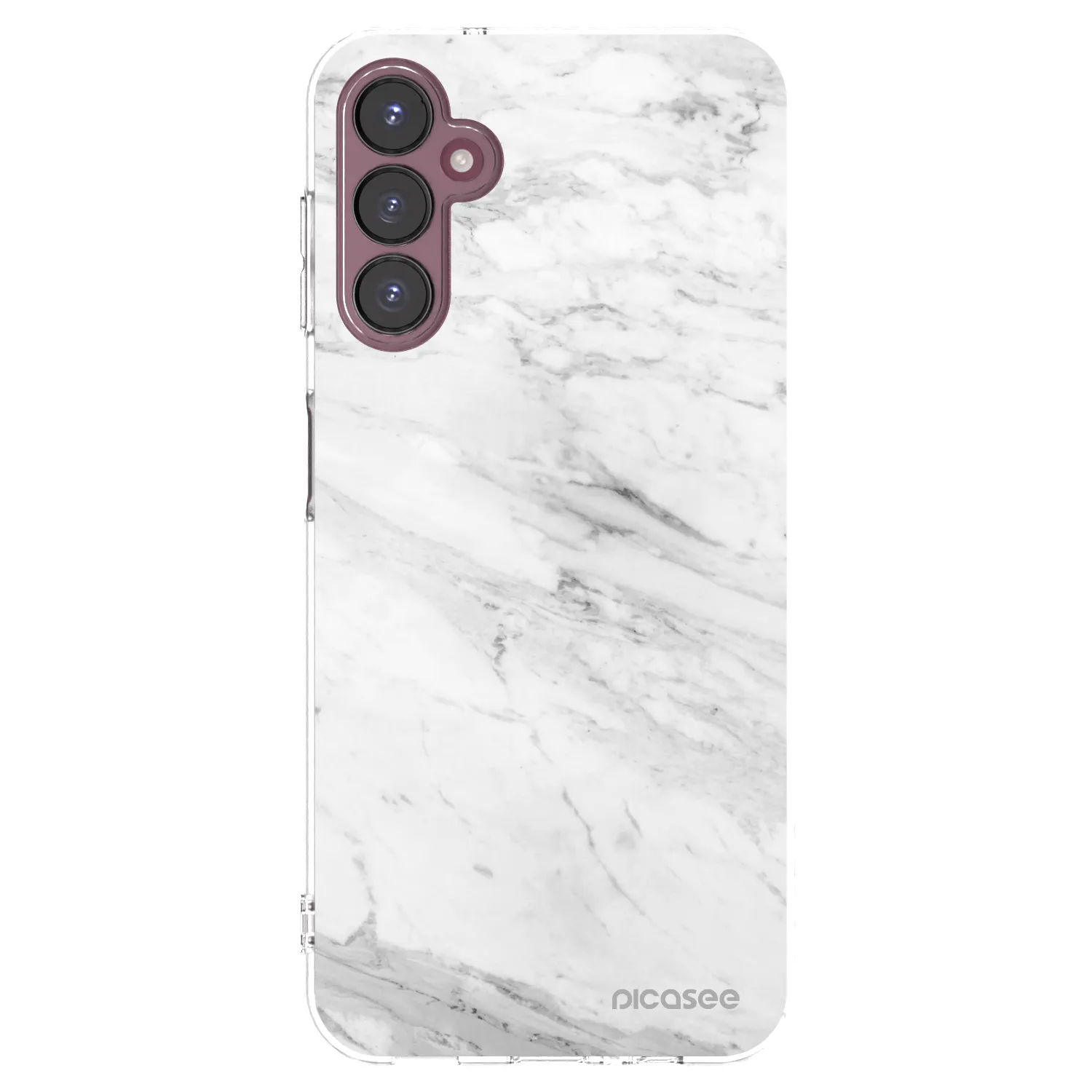 Picasee διαφανής θήκη σιλικόνης Samsung Galaxy A05s A057G - White marble