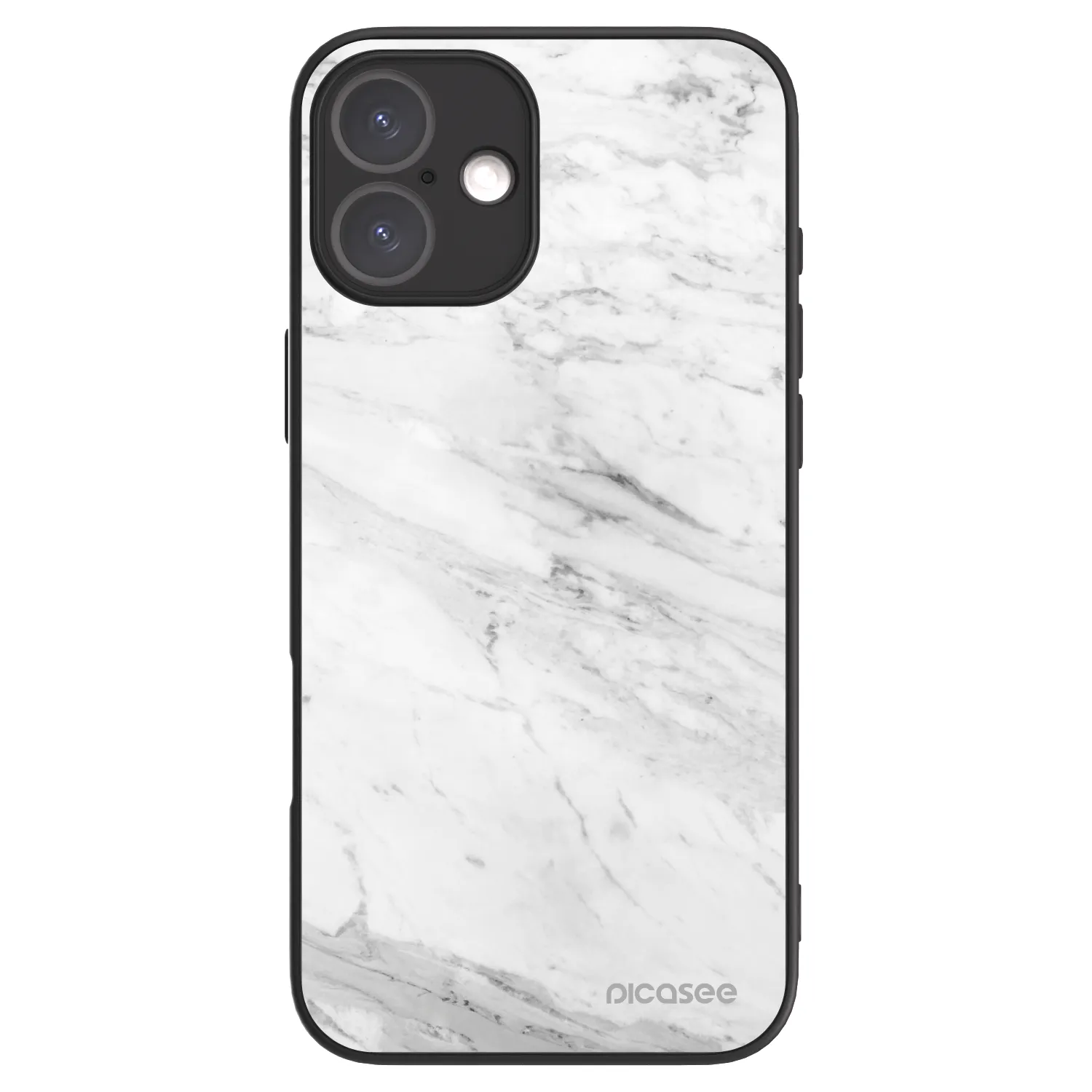 Picasee ULTIMATE CASE MagSafe pro Apple iPhone 16 Plus - White marble
