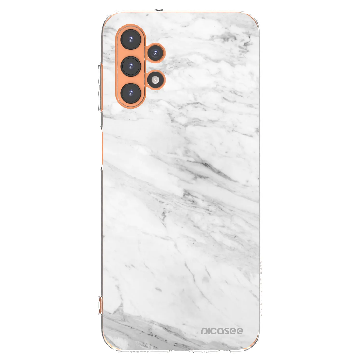 Picasee διαφανής θήκη σιλικόνης Samsung Galaxy A13 5G - White marble