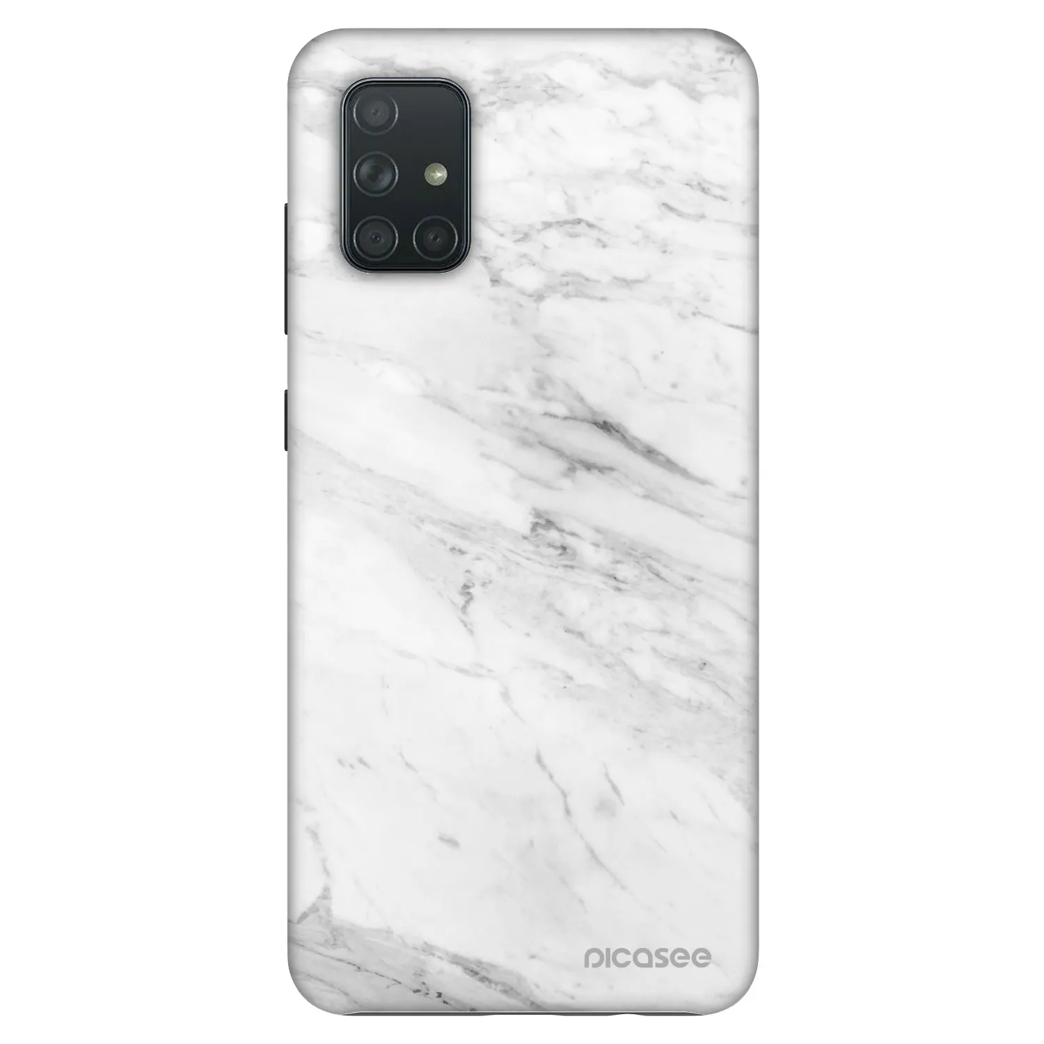 Picasee Fashion Case για Samsung Galaxy A71 A715F - White marble