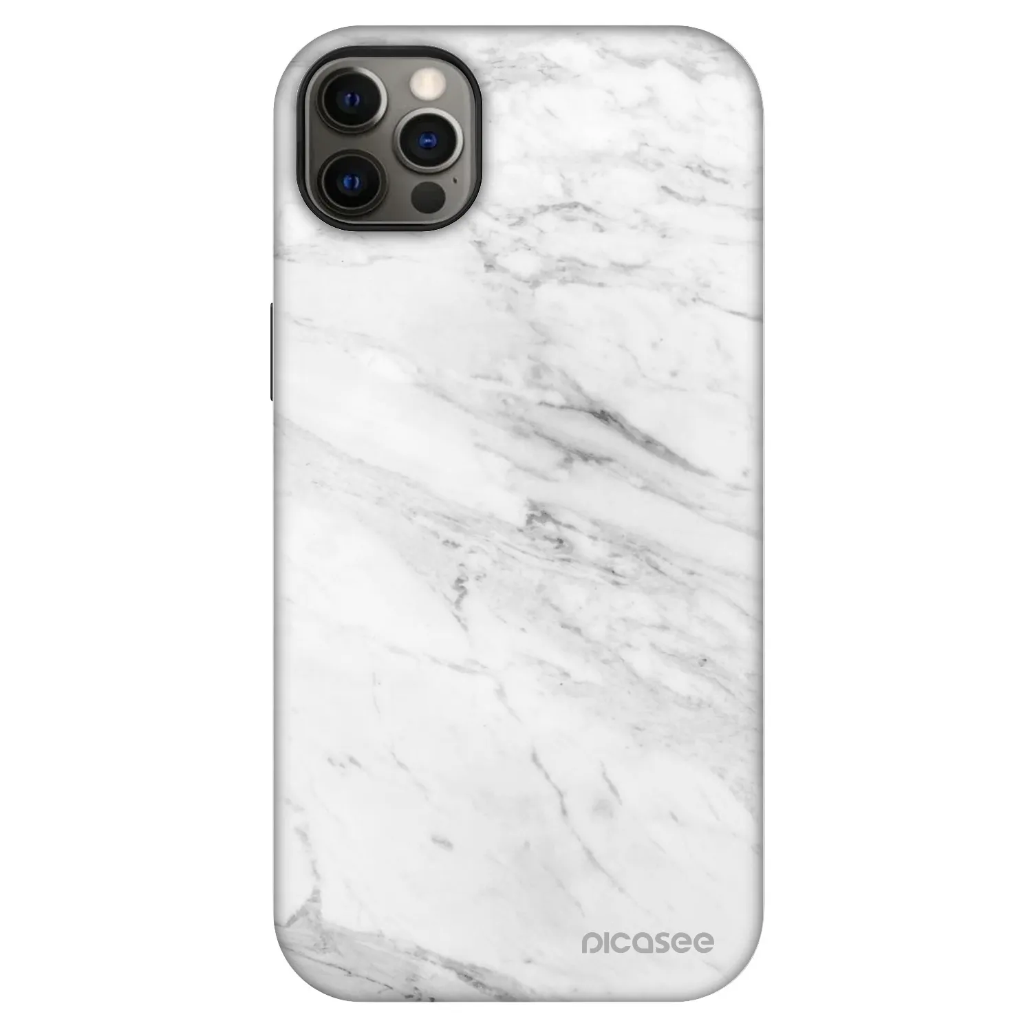 Picasee Fashion Case MagSafe για Apple iPhone 12 Pro Max - White marble