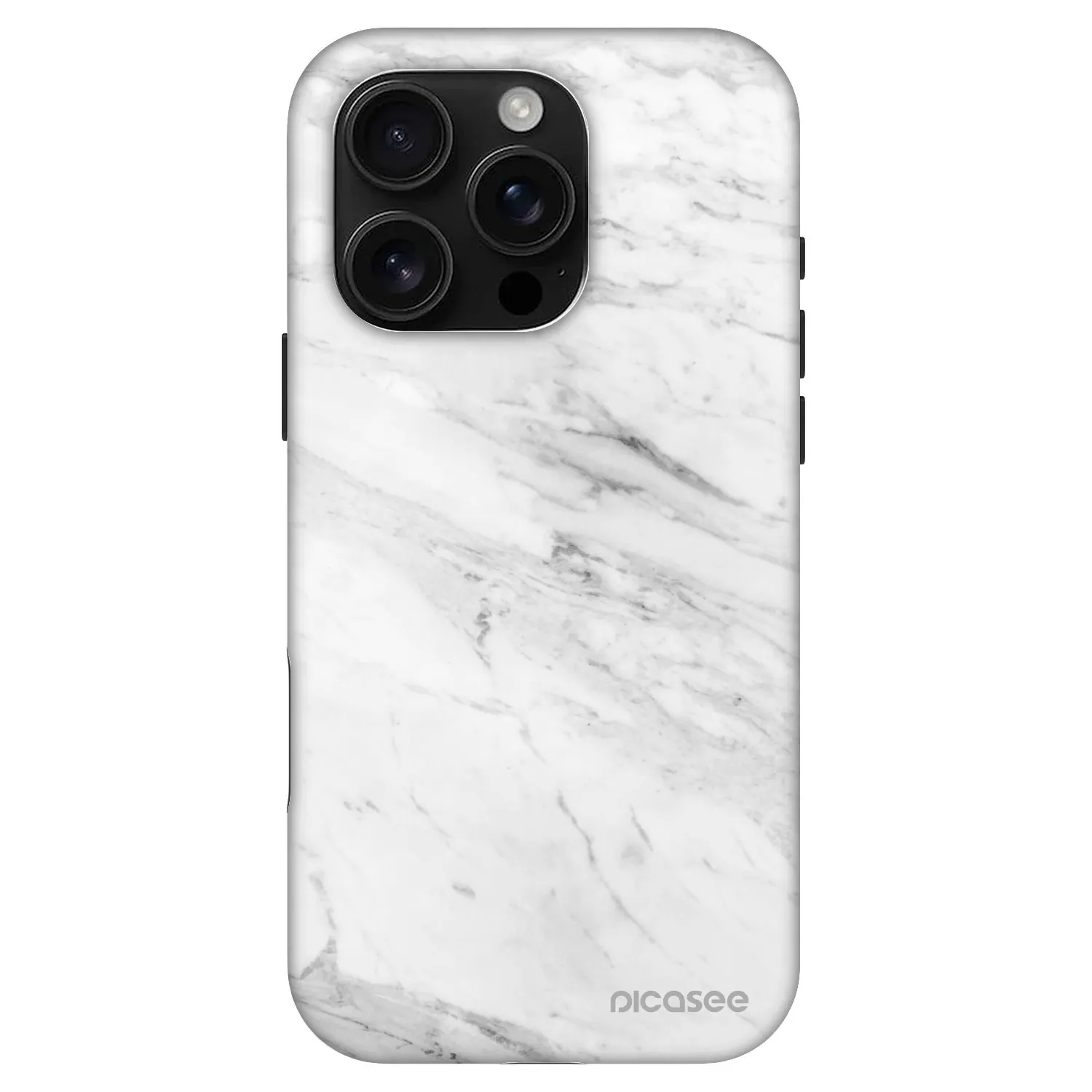 Picasee Fashion Case MagSafe για Apple iPhone 16 Pro - White marble