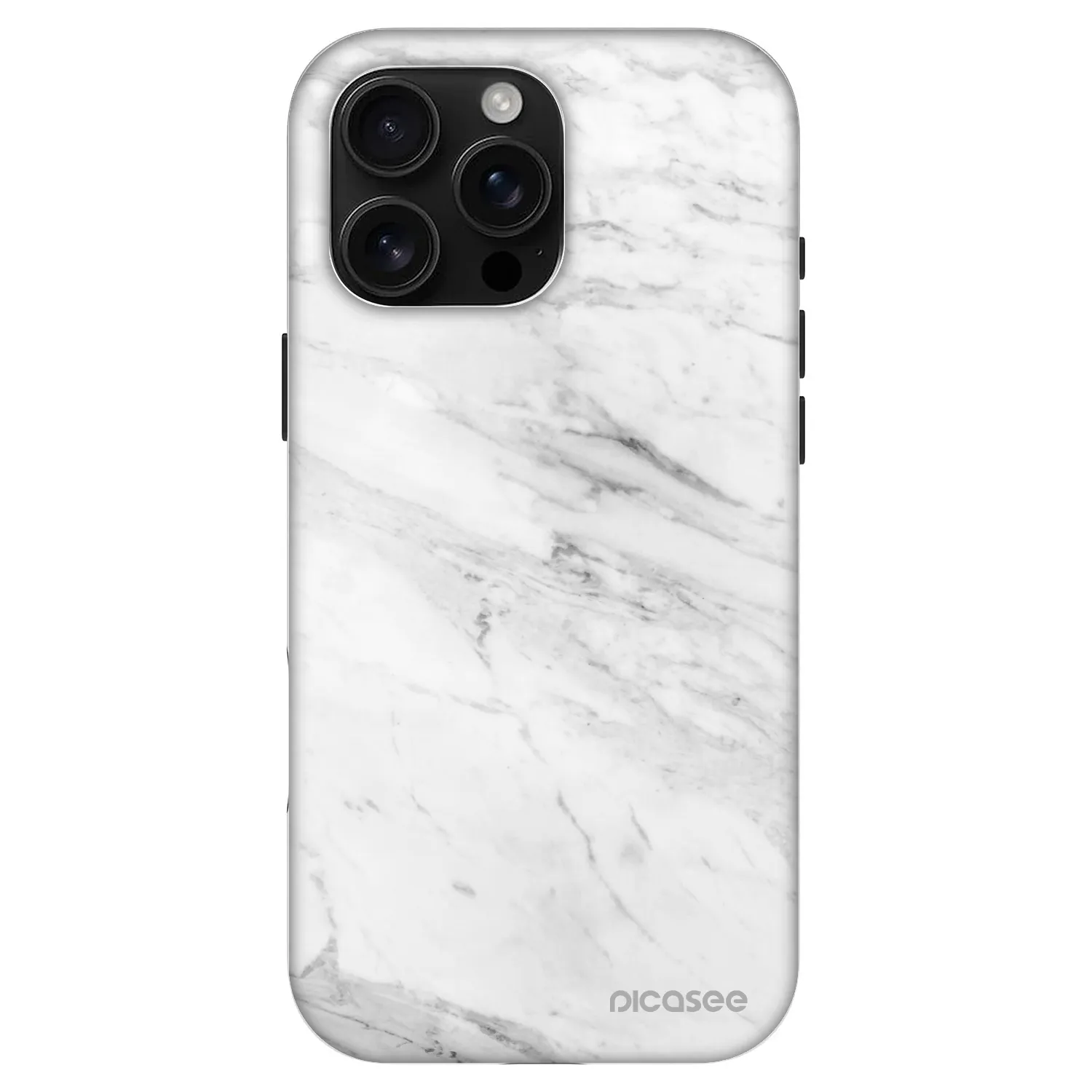Picasee Fashion Case MagSafe για Apple iPhone 16 Pro Max - White marble
