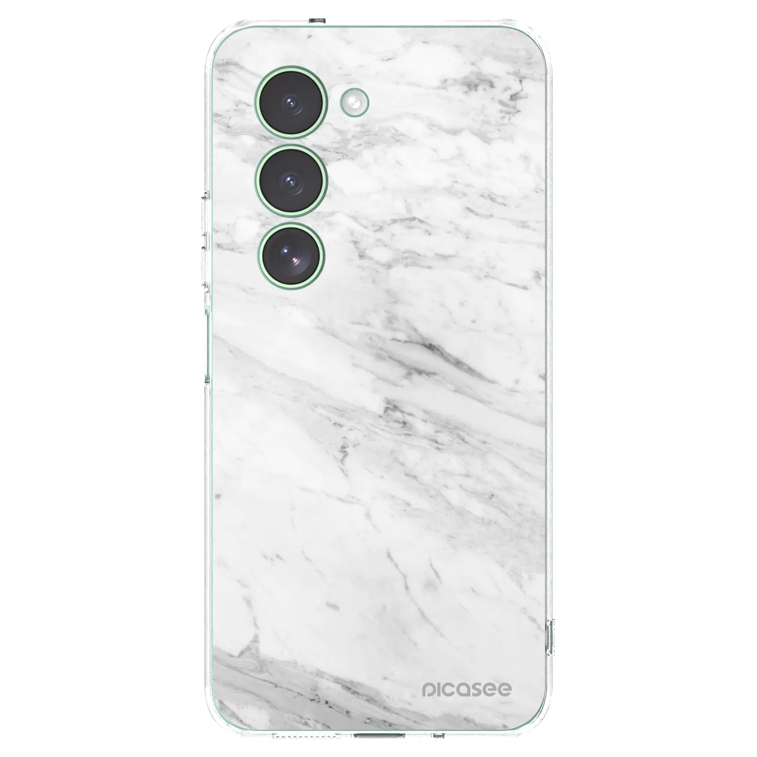 Picasee διαφανής θήκη σιλικόνης Xiaomi Redmi 15 5G - White marble
