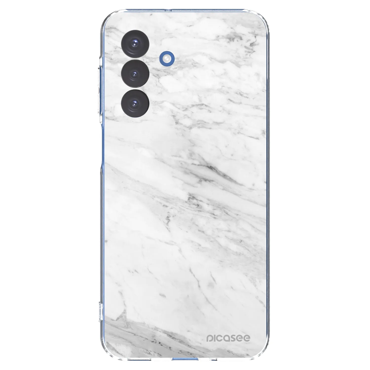Picasee διαφανής θήκη σιλικόνης Samsung Galaxy A17 5G - White marble
